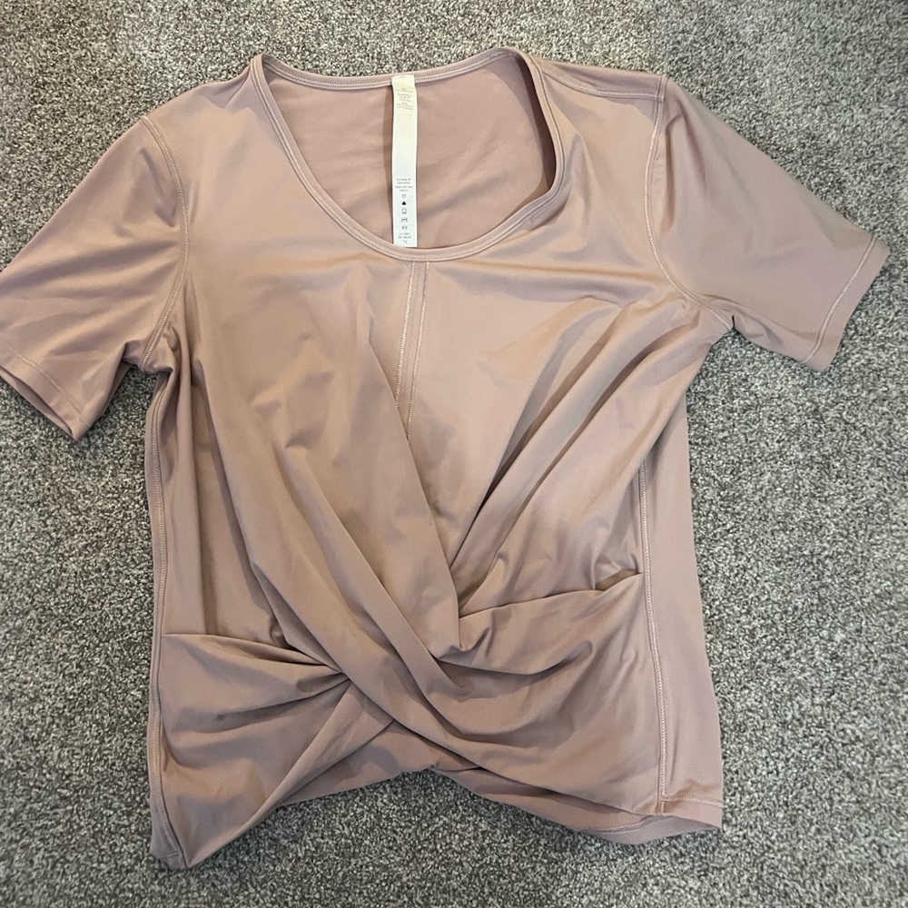 Lululemon wrap front tee